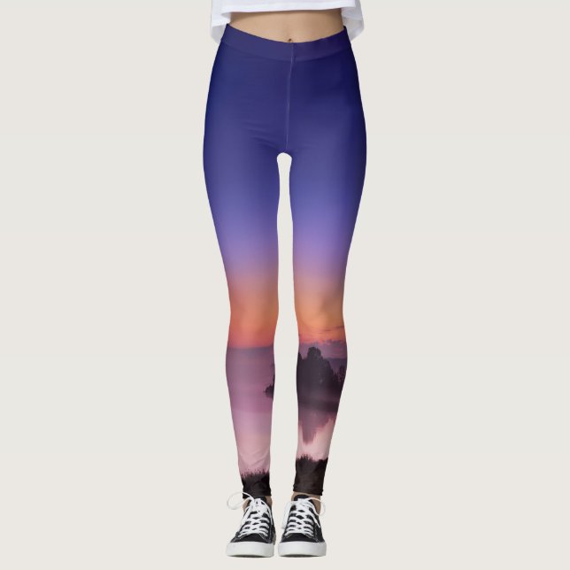 Autumn design legging (Front)