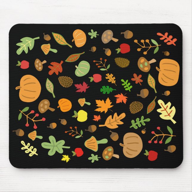 Autumn Design Mouse Mat (Front)