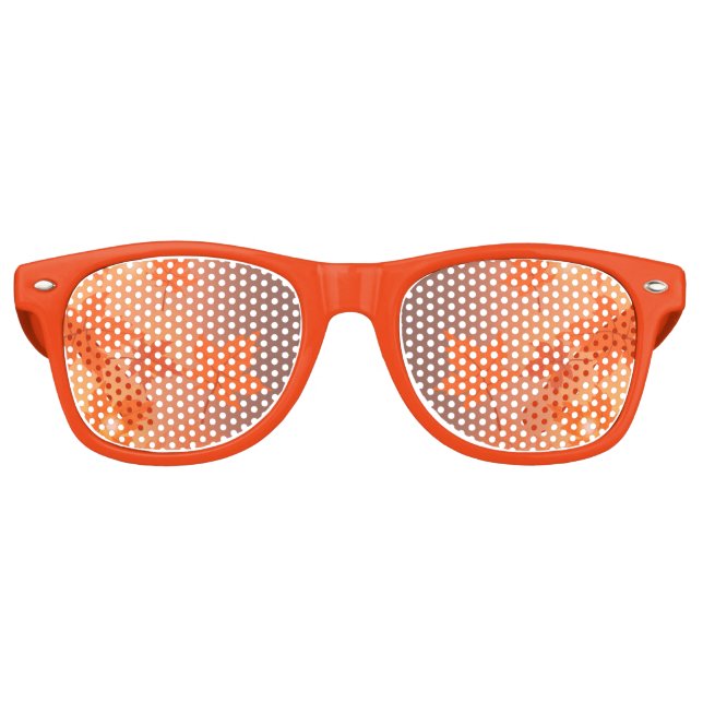 Autumn design with maple leaves and bokeh effect   retro sunglasses (Front)
