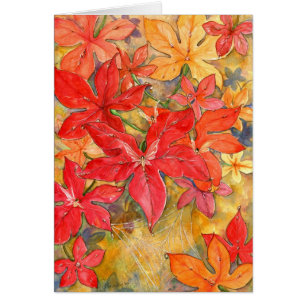 "Autumn Dew" Card