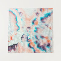 Autumn Dirty Art Graffiti. Tie Dye Shibori. Bordo 