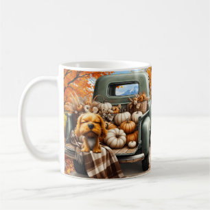 Autumn Dog Themed Mug