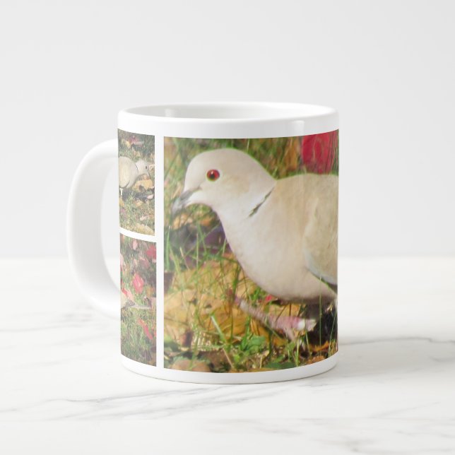 Autumn Dove Large Coffee Mug (Front Left)