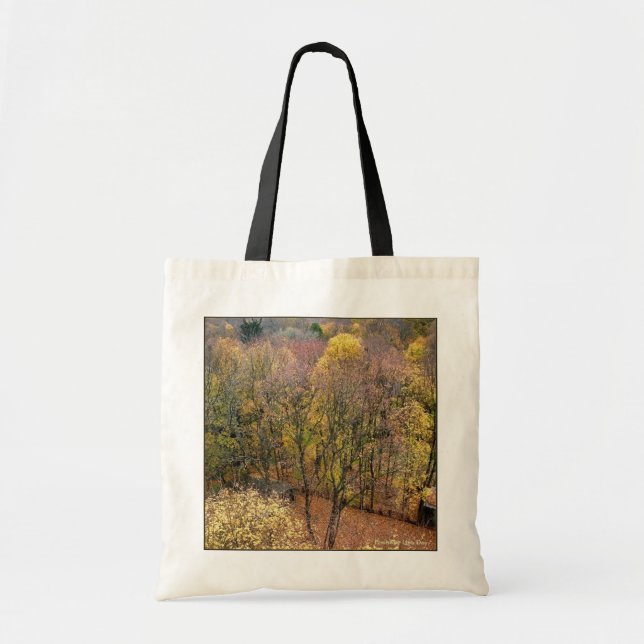 'Autumn Dreams' Budget Canvas Tote Bag (Front)