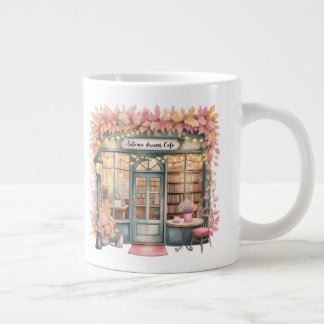 Autumn Dreams Café Mug — Cozy Floral Bookshop