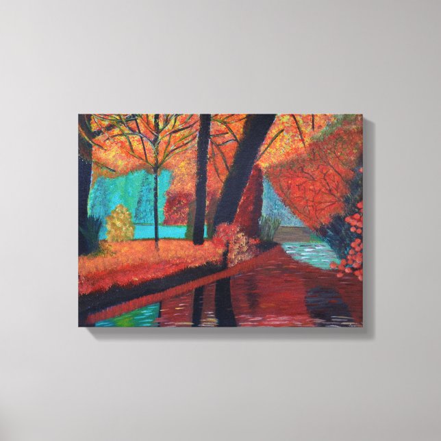 Autumn Dreams canvas Print (Front)