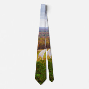 Autumn Drive Pano Neck Tie