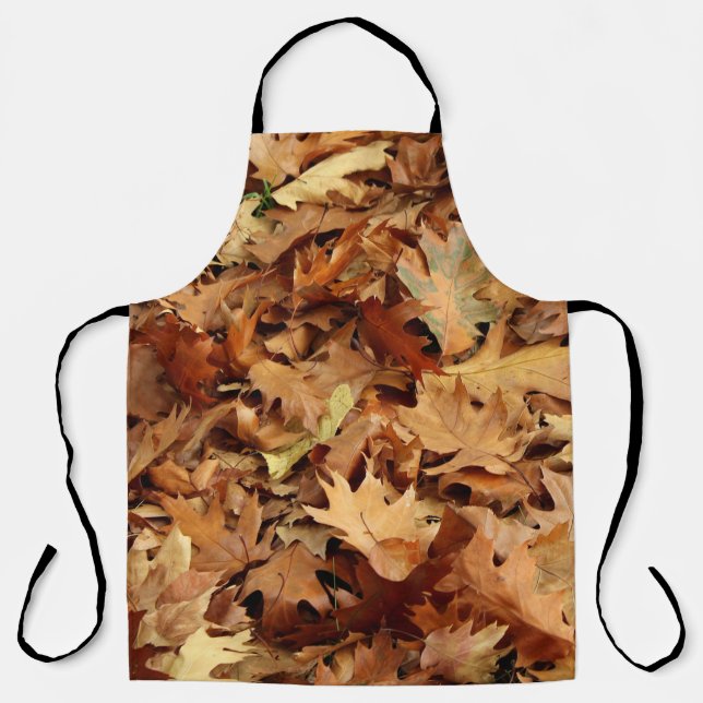 autumn, dry leaves apron (Front)