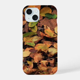 autumn, dry leaves iPhone 15 case