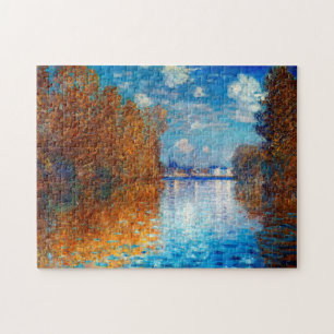 Autumn Effect in Argenteuil by Claude Monet Puzzle