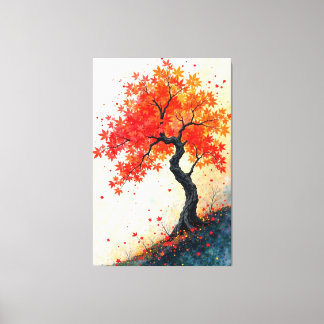 Autumn Elegance Canvas Print