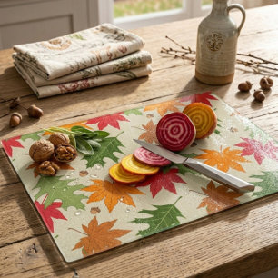 Autumn Elegance Cutting Board