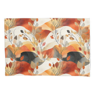 Autumn Elegance Seamless Pattern Pillowcase
