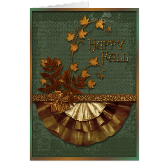 Autumn Elements Card