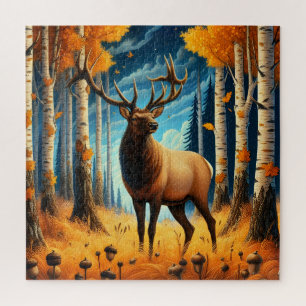 Autumn Elk Puzzle