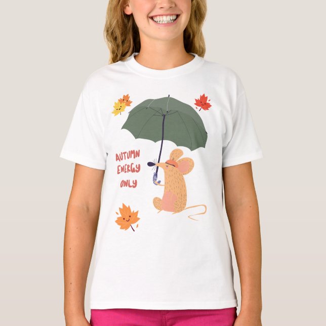 Autumn Energy Only  T-Shirt (Front)