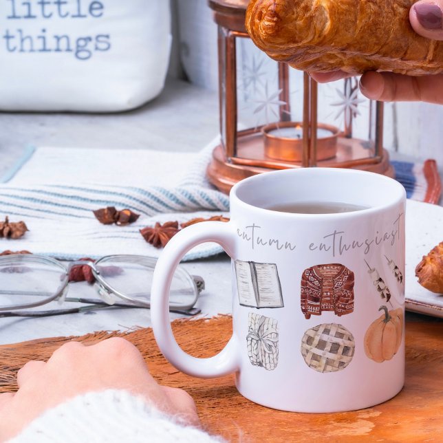 Autumn Enthusiast, Fall Mug (Creator Uploaded)