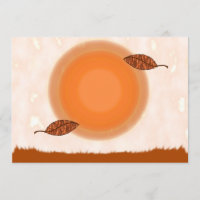 Autumn Equinox Party Invitation