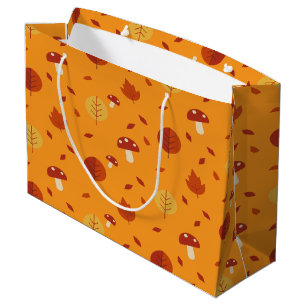 Autumn Essence Nature Inspired Seasonal Art Large Gift Bag