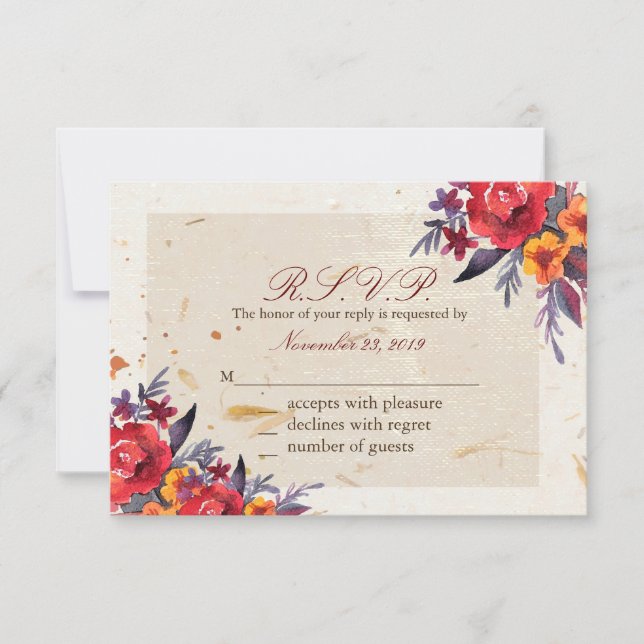 Autumn Essence RSVP (Front)