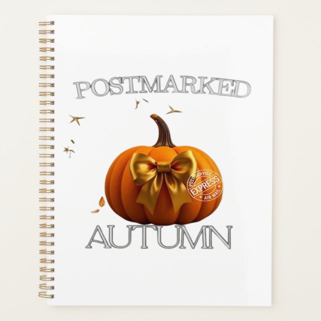 Autumn Essential T-Shirt Planner (Front)