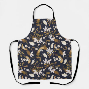 Autumn Evening Bloom Apron