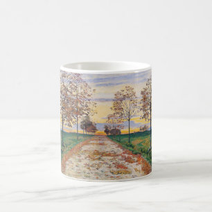 Autumn Evening (by Ferdinand Hodler) Coffee Mug