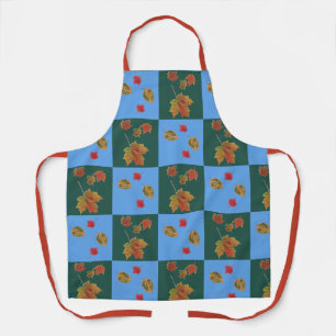 Autumn Eye Candy Checks apron