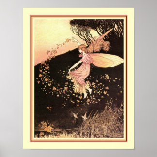"Autumn Faerie" 1920s Print - Ida Rentoul Outhwait