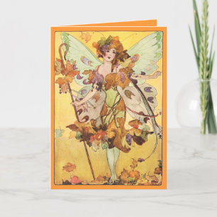 Autumn Faerie All Occation Card