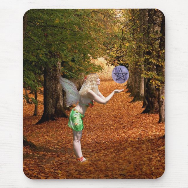 Autumn Faerie Mouse Mat (Front)
