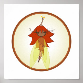 Autumn Faerie Print