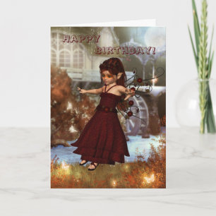 Autumn Fairy Card