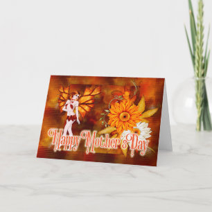 Autumn Fairy - Fantasy Mother's Day Card