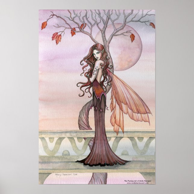 Autumn Fairy Poster by Molly Harrison (Front)