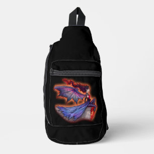 Autumn Fairy Print Cut Sew Bag