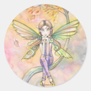 Autumn Fairy Stickers by Molly Harrison