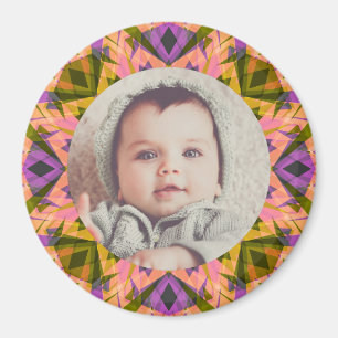 Autumn Fall Baby Grandparent’s Gift Photo Frame Ma Magnet