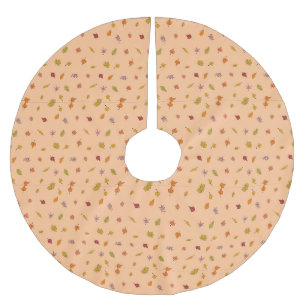 Autumn Fall Brushed Polyester Tree Skirt