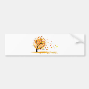 Autumn Fall Bumper Sticker