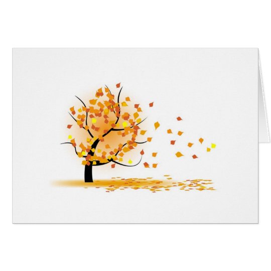 Autumn Fall Card