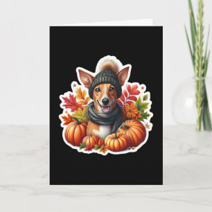 Autumn Fall Cirnecho Dell’etna Dog Owner Thanksgiv Card