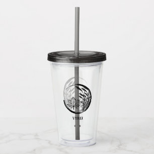 Autumn / Fall Crest Acrylic Tumbler