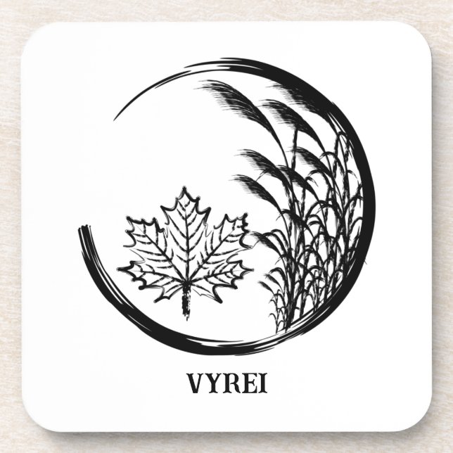 Autumn / Fall Crest Coaster (Front)