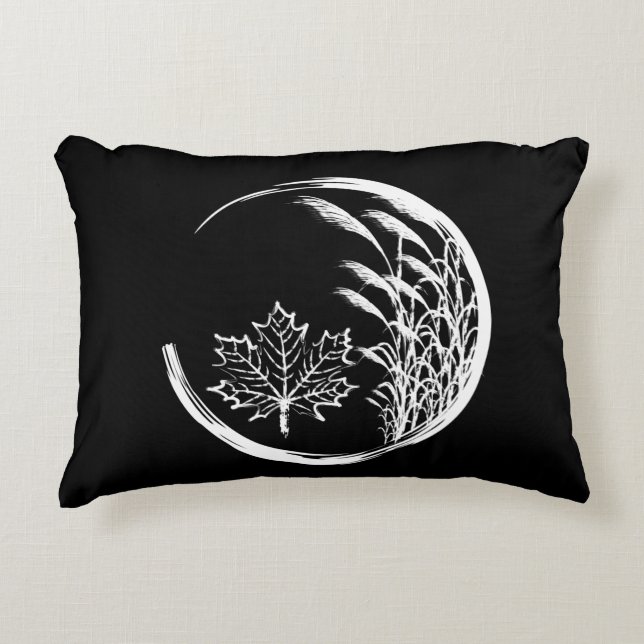 Autumn / Fall Crest Decorative Cushion (Front)