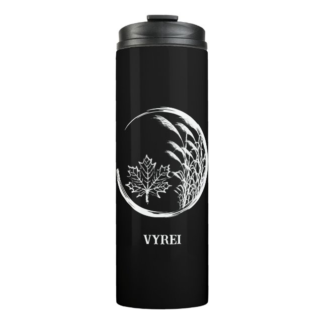 Autumn / Fall Crest Thermal Tumbler (Front)