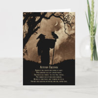 Autumn Fall Equinox Blessings Magician and Owl