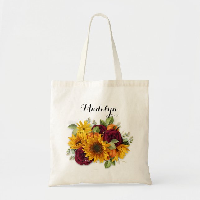 Autumn Fall Foliage Bridesmaid Bags (Front)