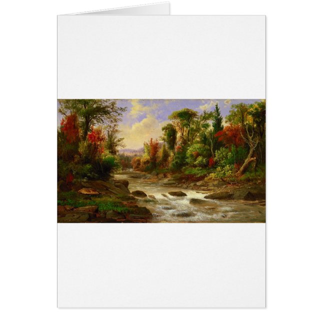 Autumn Fall Forest River Robert Duncanson Destiny (Front)