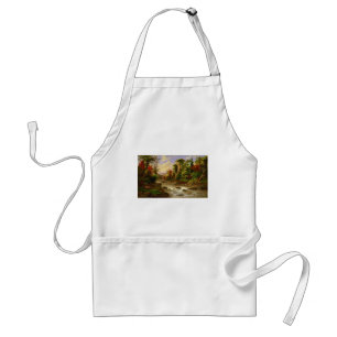 Autumn Fall Forest River Robert Duncanson Destiny Standard Apron